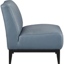  Mazin Furniture Houghton 1129BUE-1 Accent Chair - Blue IMAGE 3