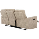  Primo International Bruce Reclining Sofa - Taupe IMAGE 7