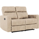  Primo International Bruce Reclining Loveseat - Taupe IMAGE 1