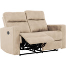  Primo International Bruce Reclining Loveseat - Taupe IMAGE 2