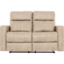  Primo International Bruce Reclining Loveseat - Taupe IMAGE 3