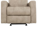  Primo International Bruce Glider Recliner - Taupe IMAGE 10