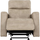  Primo International Bruce Glider Recliner - Taupe IMAGE 4