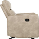  Primo International Bruce Glider Recliner - Taupe IMAGE 5