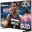 Hisense 75-inch Class QD6 QLED 4K Fire Smart TV 75QD6QF IMAGE 2