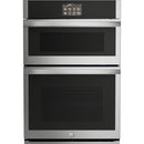  GE Profile 30-inch Combination Double Wall Oven with Advantium® Technology PT9900SWSS IMAGE 2