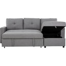  Primo International Mason Sleeper Sectional - Canvas Smoke IMAGE 4