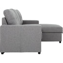  Primo International Mason Sleeper Sectional - Canvas Smoke IMAGE 5