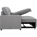  Primo International Mason Sleeper Sectional - Canvas Smoke IMAGE 6