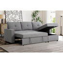  Primo International Mason Sleeper Sectional - Canvas Smoke IMAGE 8