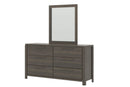 Villageois Commode 6 tiroirs fini en Ardoise