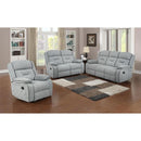  Minhas Furniture Recliners Manual Malden Recliner - Storm IMAGE 2