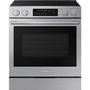  Samsung 30-inch Slide-in Electric range with Wi-Fi NSE90H63SRAC IMAGE 1