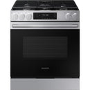  Samsung 30-inch Slide-in Gas Range with Wi-Fi NSG70H60SRAA IMAGE 1