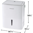  Frigidaire 35-Pint Dehumidifier with Wi-Fi FHDD3534W1 IMAGE 4