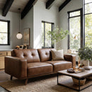  Primo International Barksdale Stationary Polyurethane Loveseat 75184 IMAGE 3