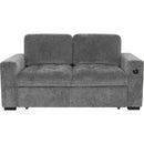  Primo International Casa Sienna Fabric Sofabed Chapin Media Sleeper - Dark Grey IMAGE 3