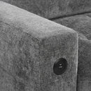  Primo International Casa Sienna Fabric Sofabed Chapin Media Sleeper - Dark Grey IMAGE 6