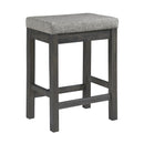  Mazin Furniture Connected 4 pc Counter Height Dinette 5713GY IMAGE 9