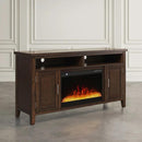  Jofran Urban Icon Electric Fireplace Media Console 2002-FP6032R IMAGE 2