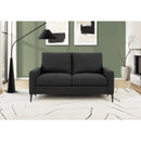  Monarch 8J32L19 Loveseat  - Black IMAGE 2
