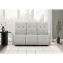  Monarch 8P13451 Reclining Sofa  - Grey IMAGE 1