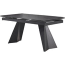  Tuff Avenue Dining Table with Stone Top and Pedestal Base XS-1417 IMAGE 1