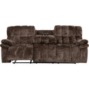  Primo International Amore Reclining Fabric Sofa Steele Manual Motion Sofa - Dillon Mink IMAGE 5