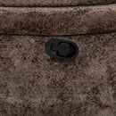  Primo International Amore Reclining Fabric Sofa Steele Manual Motion Sofa - Dillon Mink IMAGE 7