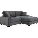  Primo International Harrow Fabric 2 pc Sectional HARROW-SOFA/RH-CHAISE IMAGE 1