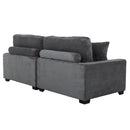  Primo International Harrow Fabric 2 pc Sectional HARROW-SOFA/RH-CHAISE IMAGE 2