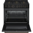  Bertazzoni 36-inch Freestanding Gas Range with 6 Burners PRO366BCFGMCAT IMAGE 2