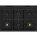 Bertazzoni 36-inch Freestanding Gas Range with 6 Burners PRO366BCFGMCAT IMAGE 3