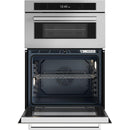  Bertazzoni 30-inch, 6.4 cu. ft. Built-in Combination Oven with Speed Microwave FPRO30COVTX IMAGE 3