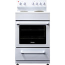  Danby 24-inch Slide-in Electric Range with Rear Controls DER240B1WC IMAGE 1