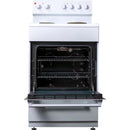  Danby 24-inch Slide-in Electric Range with Rear Controls DER240B1WC IMAGE 2