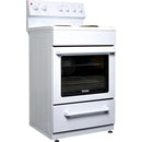  Danby 24-inch Slide-in Electric Range with Rear Controls DER240B1WC IMAGE 3