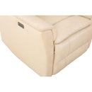  Primo International Heritage Power Leather Match Recliner with Wall Recline Carter Power Glider Recliner - Milano Beach IMAGE 9