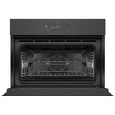  Fisher & Paykel 24-inch, 1.9 cu. ft. Built-in Combi-Steam Wall Oven with Convection Technology OS24NAMHUNB5 IMAGE 2