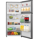  Hisense 30-inch, 18.1 cu. ft. Counter-Depth Top Freezer Refrigerator with Reversible Door RT18N3ASE IMAGE 2