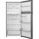  Hisense 30-inch, 18.1 cu. ft. Counter-Depth Top Freezer Refrigerator with Reversible Door RT18N3ASE IMAGE 3