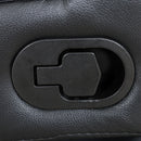  Primo International Colton Swivel Glider Leather Match Chair Colton 74985 Swivel Glider Recliner - Black IMAGE 9